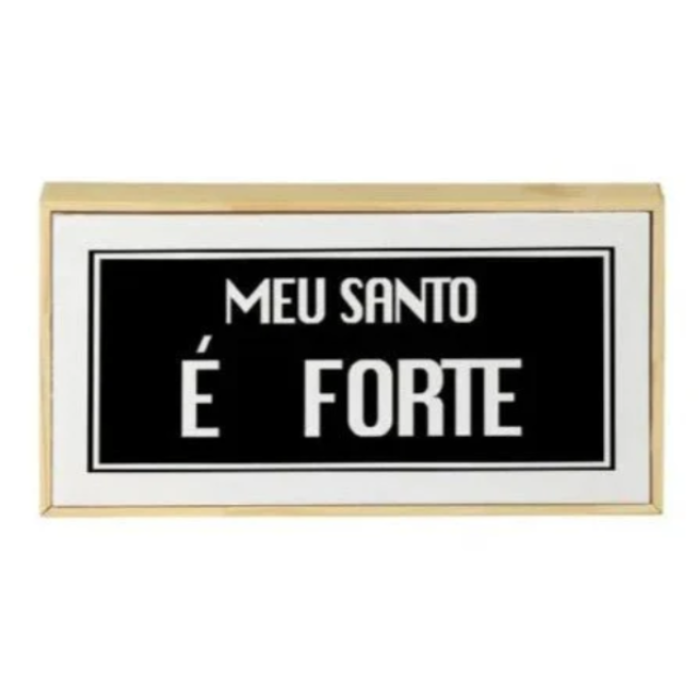 Wood Azule - Meu Santo é Forte