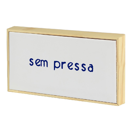 Wood Azule - Sem Pressa