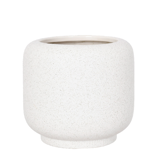 Vaso em Cerâmica Off White